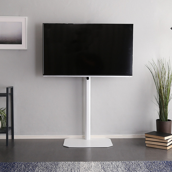 ホームテイスト（HOME taste） TVスタンド ハイタイプ 八角支柱 65V型
