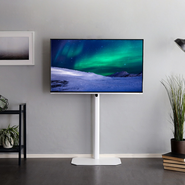 ホームテイスト（HOME taste） TVスタンド ハイタイプ 八角支柱 65V型