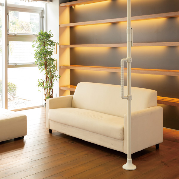 幸和製作所 手すり つかまりポール 丸型 コの字型手すり セット 介護