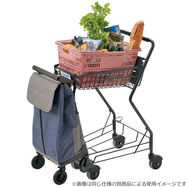 ◆未使用品◆ 幸和製作所 4輪カート aカートショッピングキャリー チェックBK 幸和製作所 ショッピングカート 4輪 横押し 保冷カート 大容量 防水 a