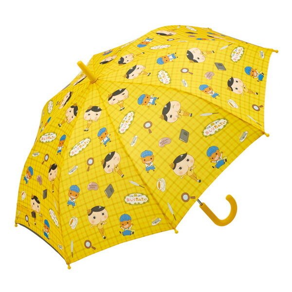 傘 子供用 55cm おしりたんてい （ かさ カサ アンブレラ 雨具 レイングッズ 長傘 ）