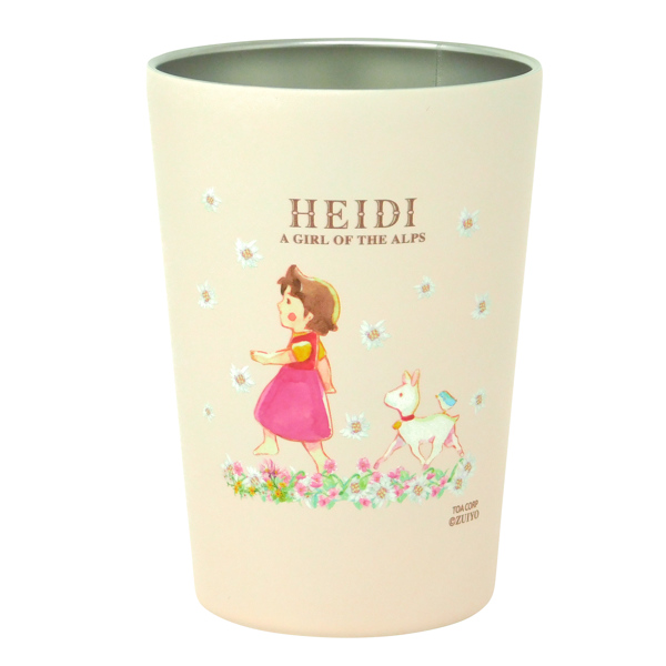 タンブラー 450ml M 真空二重構造 コンビニカップ アルプスの少女