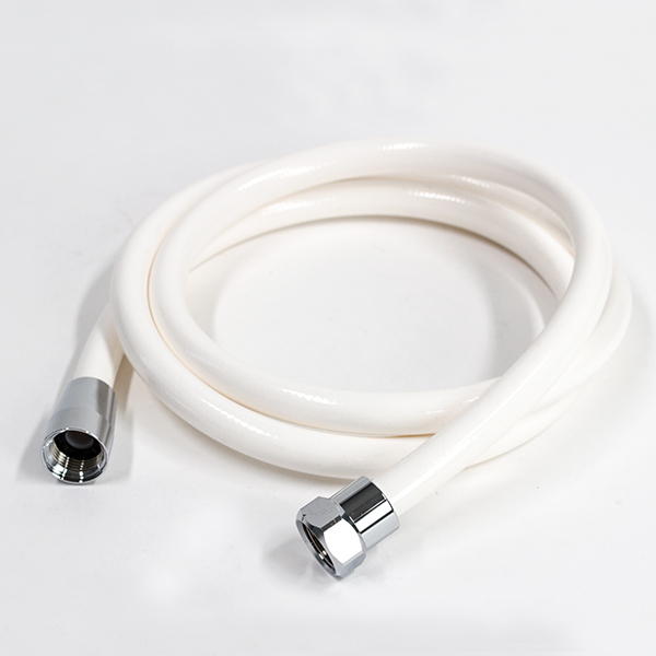 シャワーホース 1.8m アラミック 高耐久 抗菌シャワーホース ホワイト