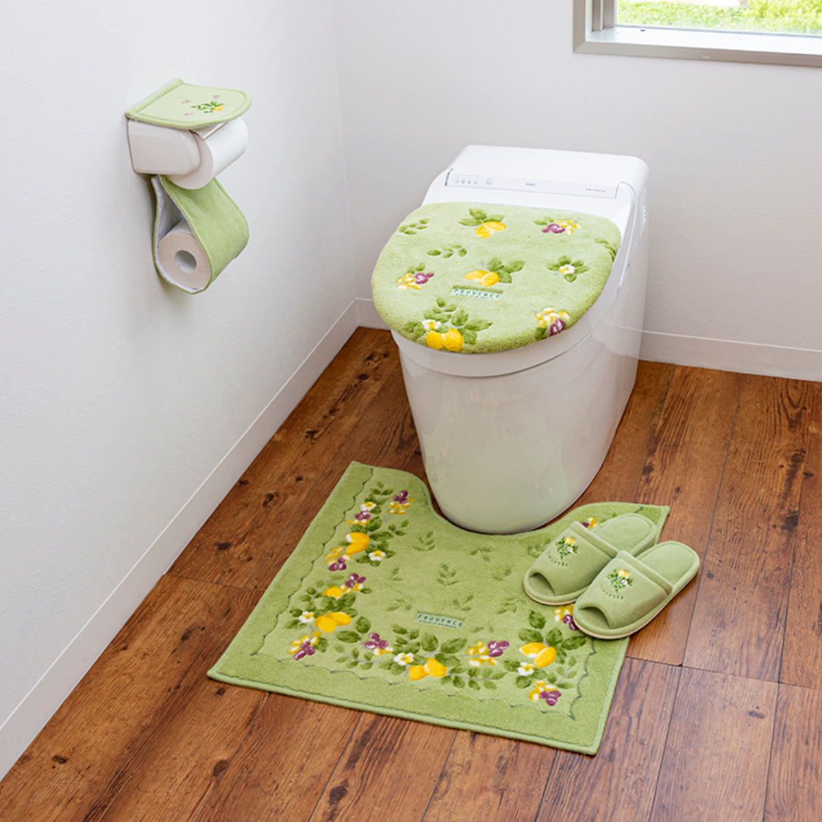 オカ トイレマット 58×60cm プロヴァンス シエル トイレ マット 北欧