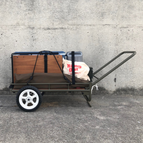 ☆リヤカー カート 2輪 ケース付き キャンプ/ガーデニング 台車 アウトドア 16インチ 札幌 北20条店 ☆リヤカー カート 2輪 ケース付き キャンプ/ガーデニング 台車