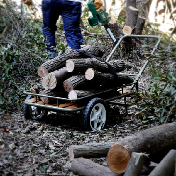 弘益 アウトドア キャリーワゴン カート 荷車 ニグルマ 2輪