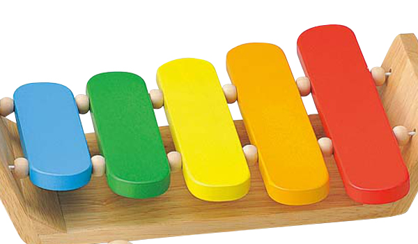 おもちゃ 知育玩具 木製 ベビー 木琴 カラフル 1.5歳 （ 知育 玩具