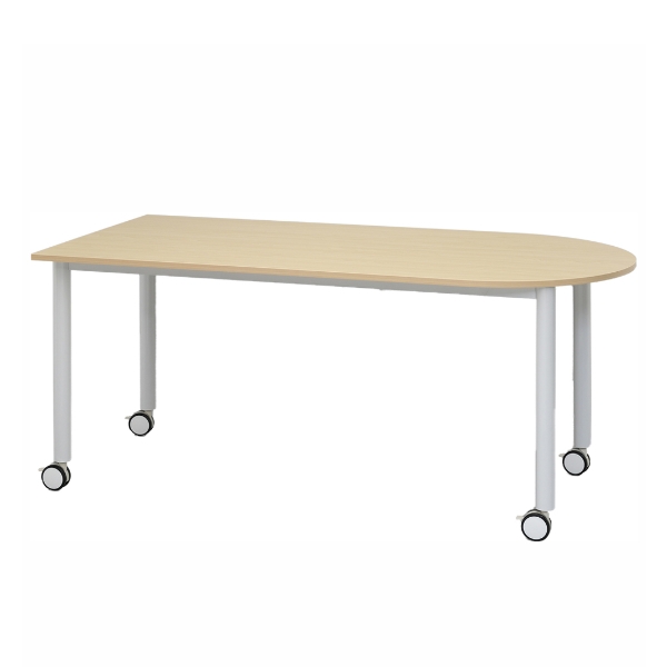 アール・エフ・ヤマカワ （法人限定） キャスターテーブル 幅160cm U字