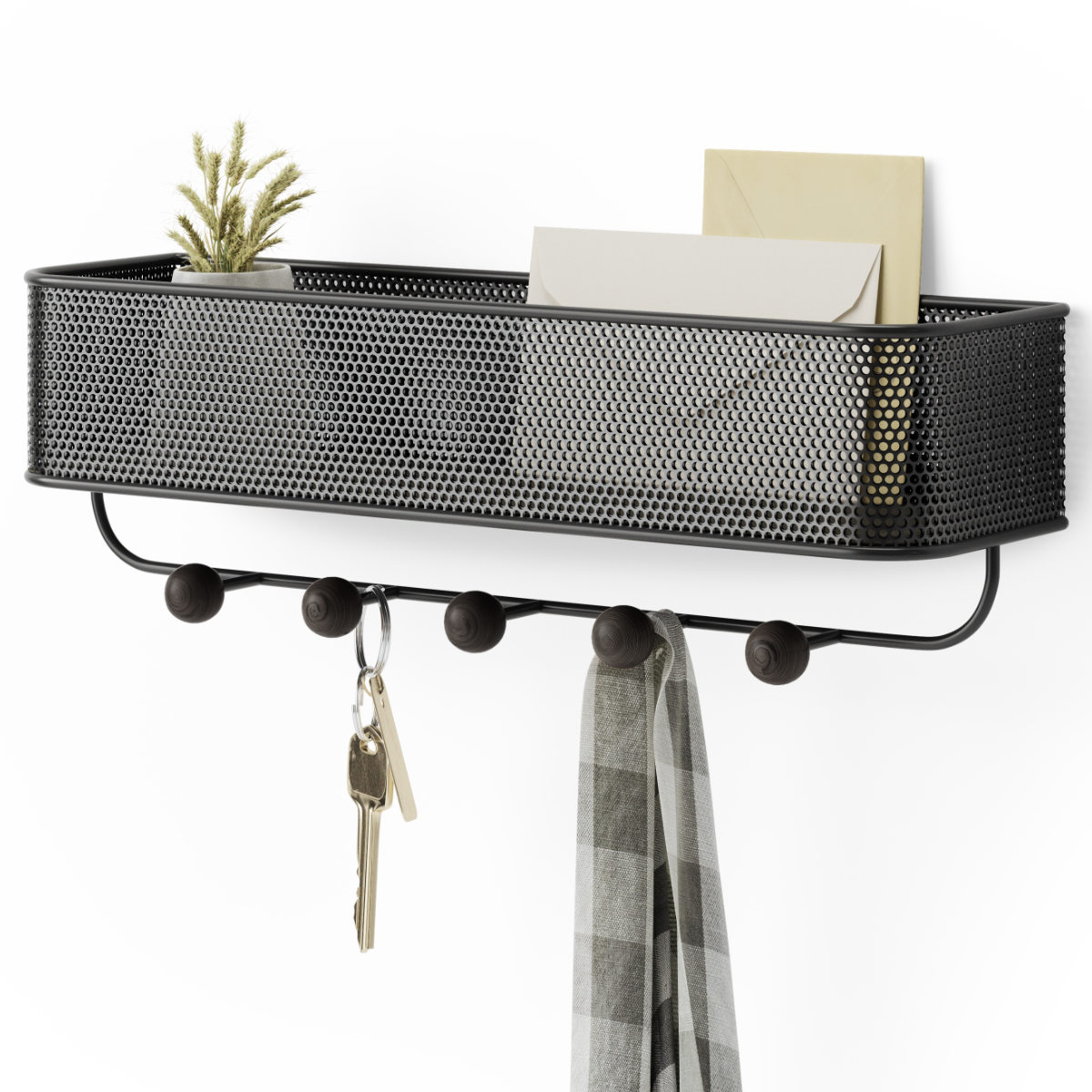 Umbra（アンブラ） フック 5連 エスティーケー オーガナイザー 壁