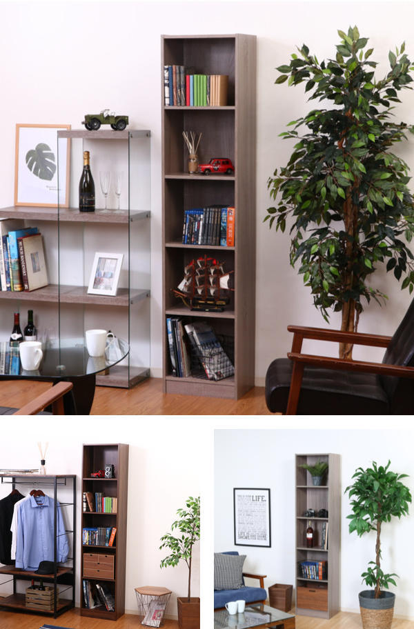 不二貿易（Fuji Boeki） □在庫限り・入荷なし□ 本棚 組立簡単 カラー