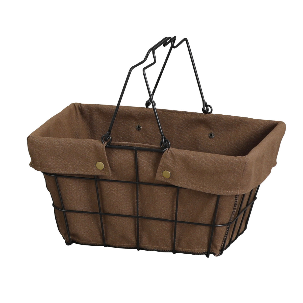 HABITER ワイヤーバスケット S 幅33.5×奥行25×高さ16.5cm