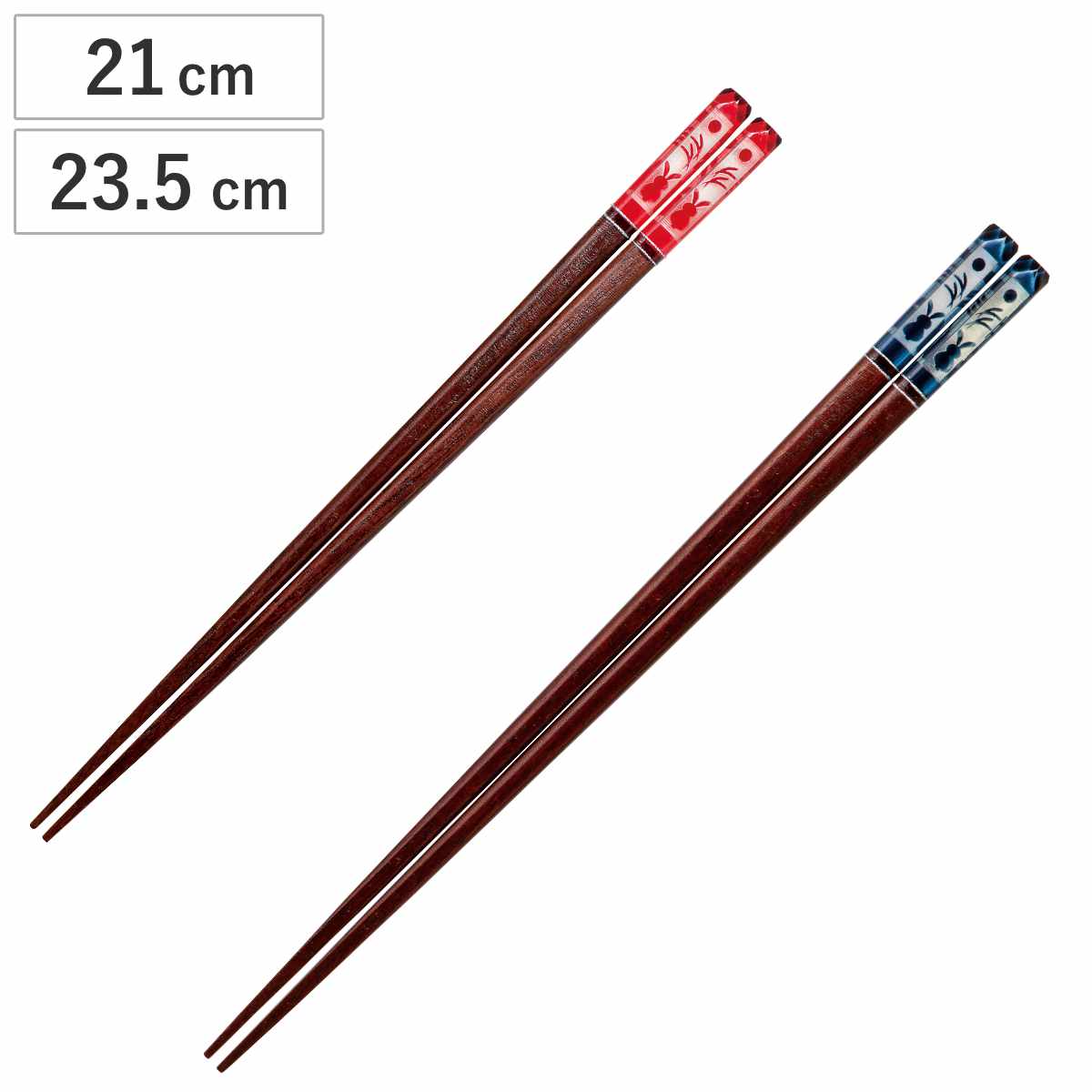 箸 アクリア 名月うさぎ 木製 天然木 漆 日本製 （ お箸 はし 木 先角