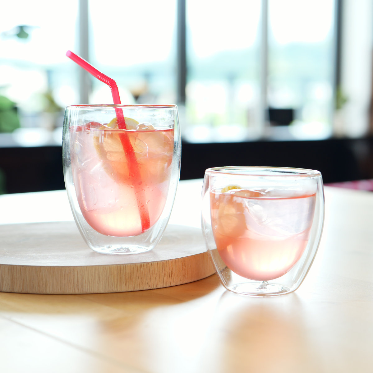 ダブルウォール グラス 2個入り 350ml ...の詳細画像5