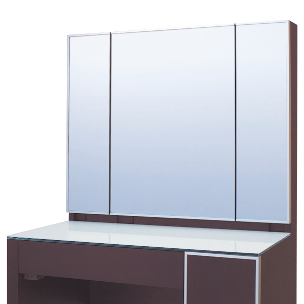 【松永家具 / ピアット】日本製 三面鏡ドレッサー※スツール別売 松永家具 ドレッサー 幅75cm ピアット 三面鏡 ミラー 鏡 化粧台 鏡台