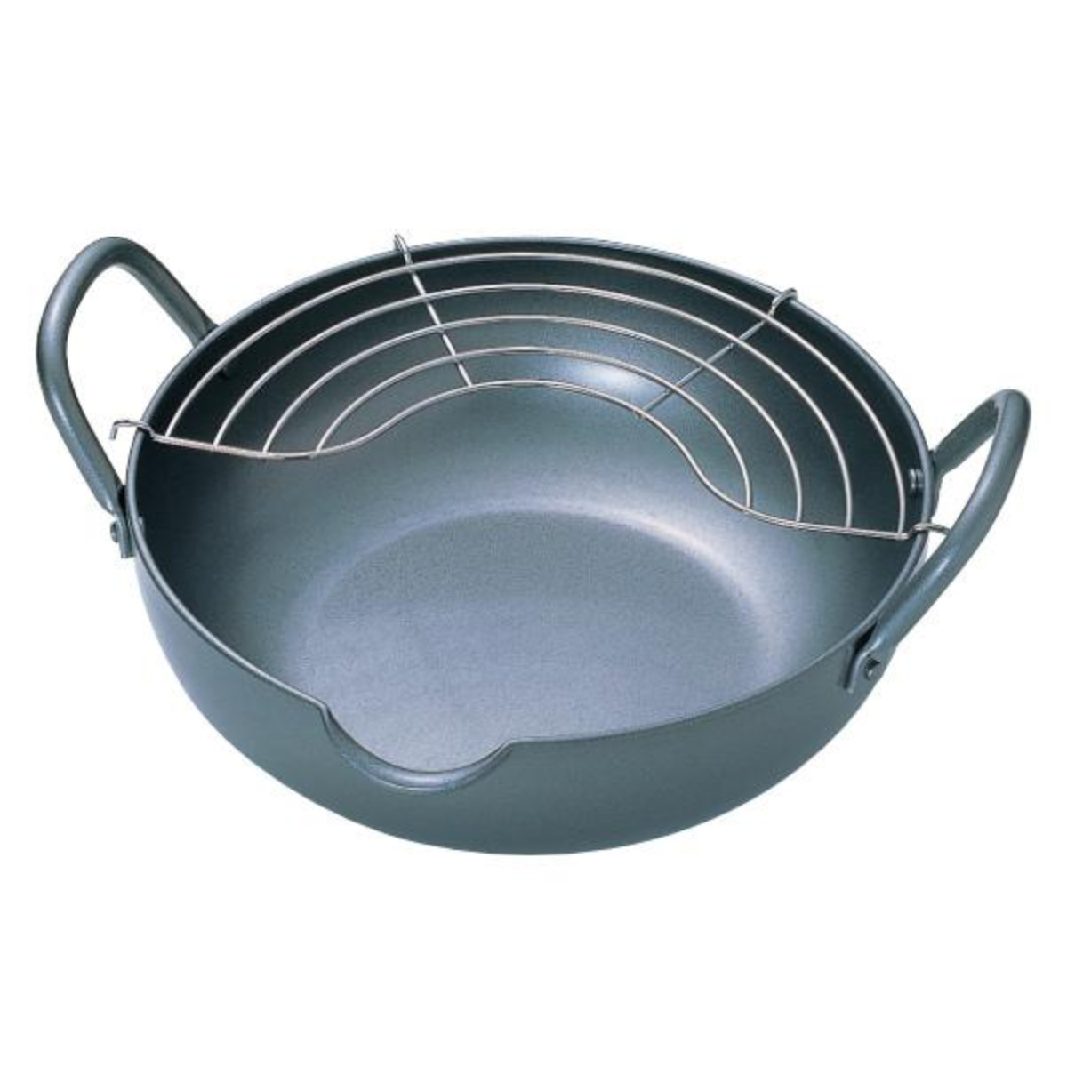 タマハシ 天ぷら鍋 28cm IH対応 極厚 極天 底厚3.2mm 日本製 （ フライ