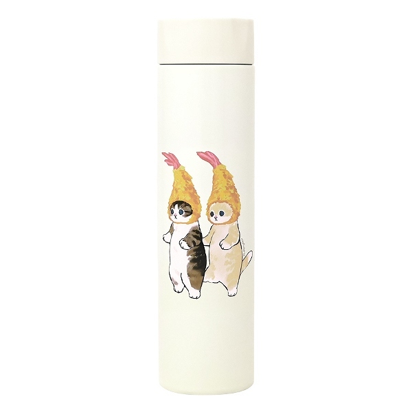 水筒 マグ ミニ ステンレス 180ml mofusand ポケミニまほうびんボトル ネコ （ 保温 保冷 直飲み 軽量 ミニボトル ミニ水筒 マグボトル ステンレスボトル ） | 東亜金属 | 05