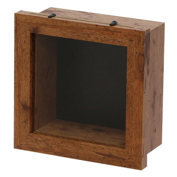 丸和貿易 クラフトボックス スクエアー ブラウン （ アートボックス