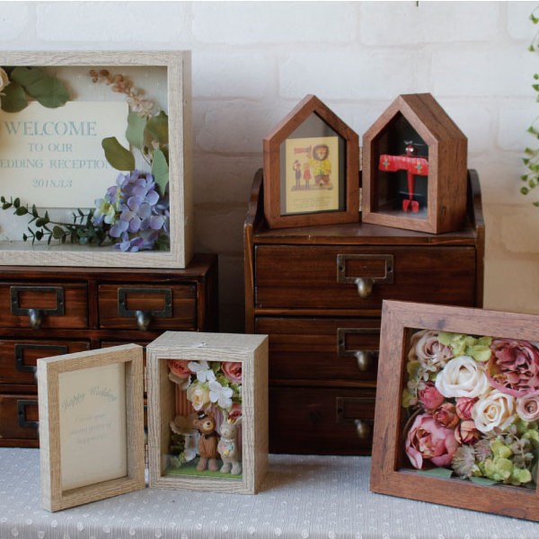 丸和貿易 クラフトボックス スクエアー ブラウン （ アートボックス