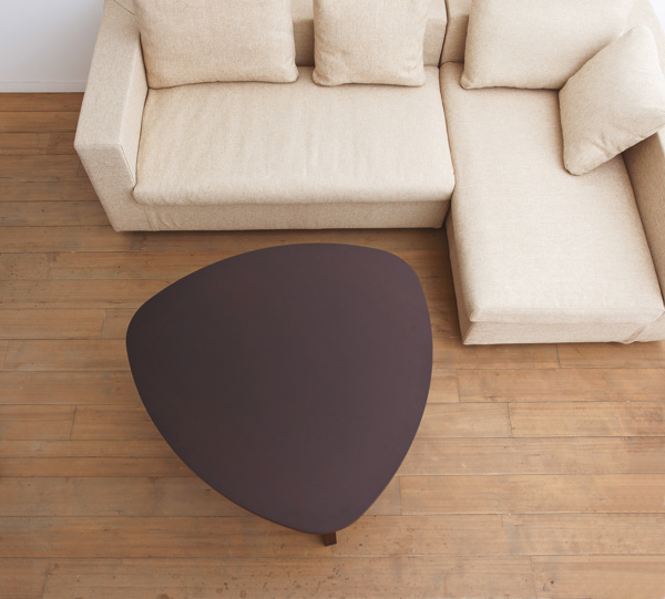 松永家具 センターテーブル 幅110cm アルテ 三角 テーブル 木製 天然木