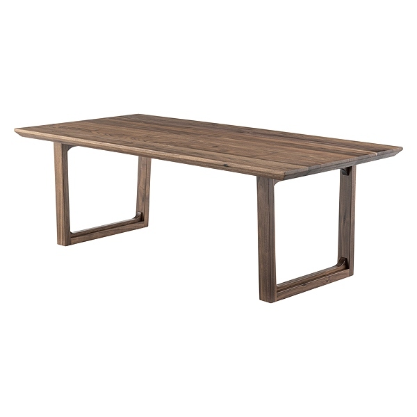 東谷 センターテーブル 幅115cm 木製 天然木 ロの字脚 リビング