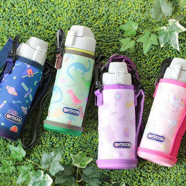 東亜金属 水筒 キッズ 直飲み 600ml 子供 OUTDOOR アウトドア