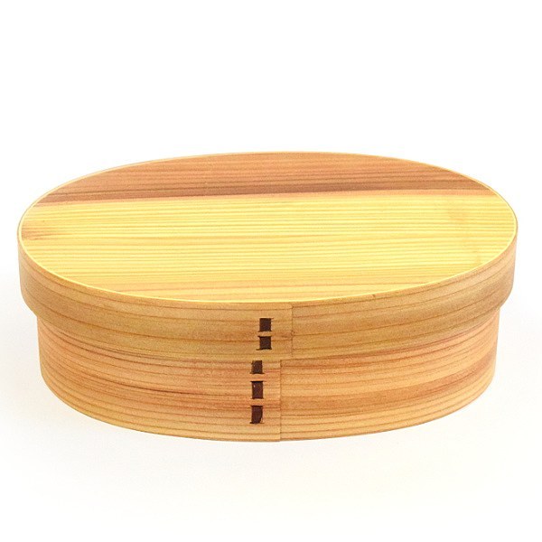 お弁当箱 曲げわっぱ 700ml 1段 小判型 （ 弁当箱 ランチボックス 木製