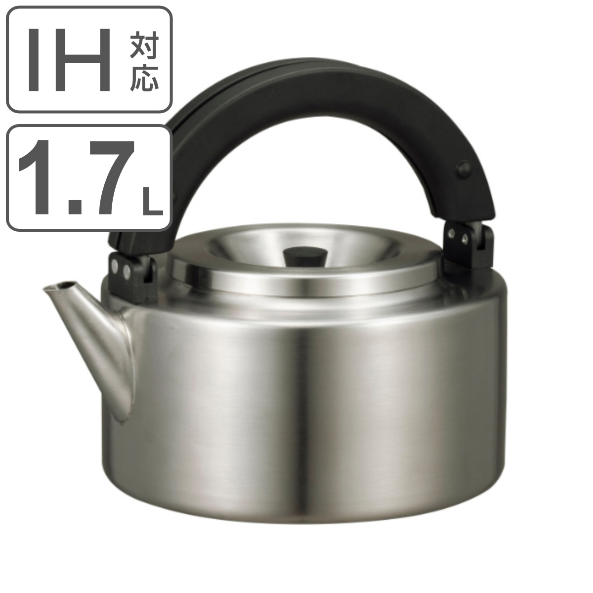 大容量やかん ビッグケトル 6L 6リットル BK-60 IH対応 kettle やかん ガス火もOK ケトル ステンレス 【福袋セール】 6リットル