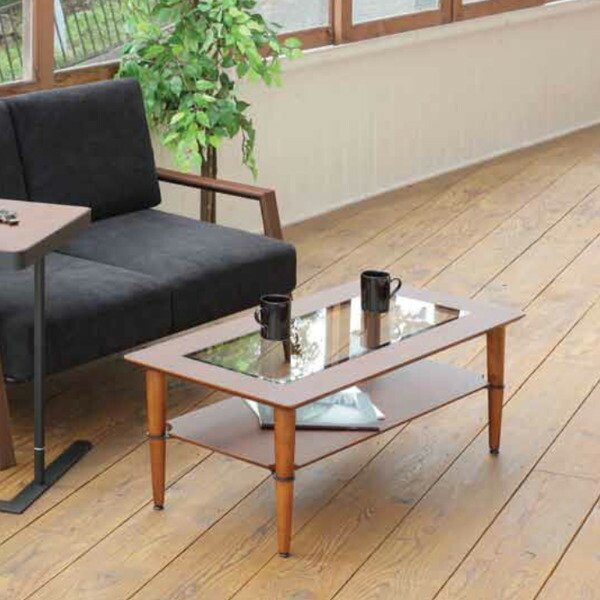 �Z���^�[�e�[�u�� ��100cm �K���X�e�[�u�� Bruno �u���[�m ���r���O�e�[�u�� �K���X�V�� �I ���b�N �i �e�[�u�� ���r���O �� 100 �� ���[�e�[�u�� ���[ �j