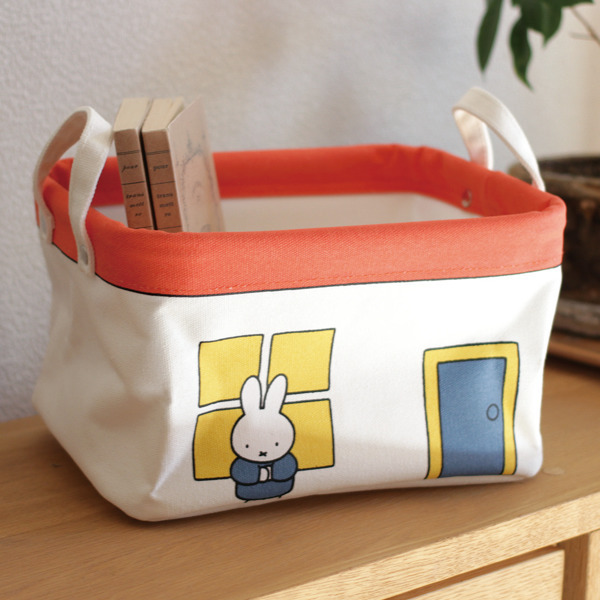 収納ケース 幅23×奥行18×高さ14cm ミッフィー ピリエ 収納ボックス