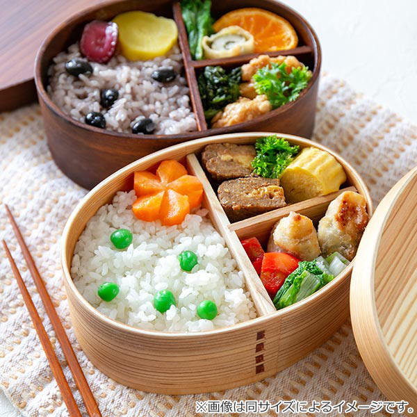 弁当箱 曲げわっぱ 600ml 1段 漆 Kutan Old 梅畳 （ お弁当箱 ランチ