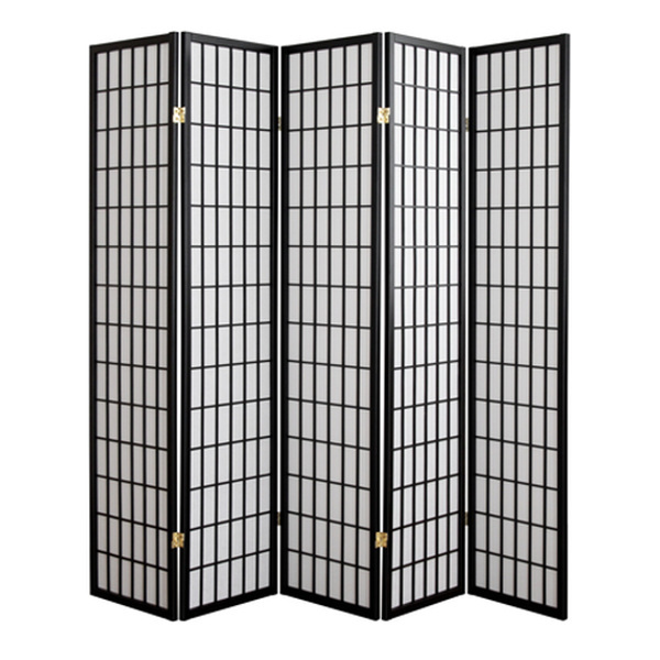障子 5連 高さ178.5cm パーテーション スクリーン 衝立 間仕切り 収納