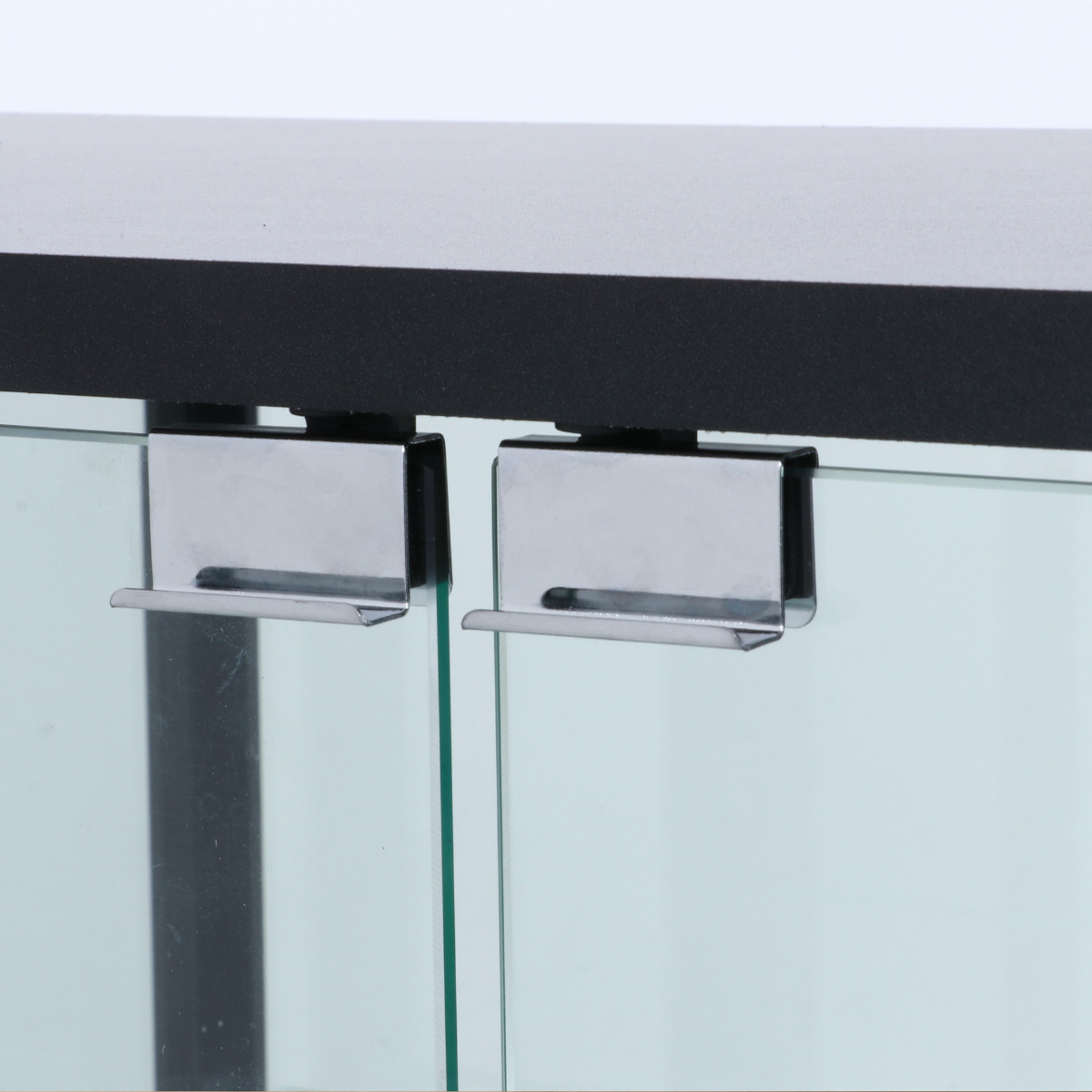 不二貿易（Fuji Boeki） ディスプレイラック 幅80cm 5段 背面ミラー 脚