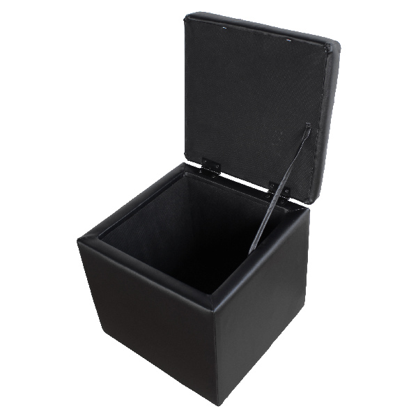 ミヤグチ企販 収納スツール 幅33cm スツール 収納 レザー調 椅子 腰掛