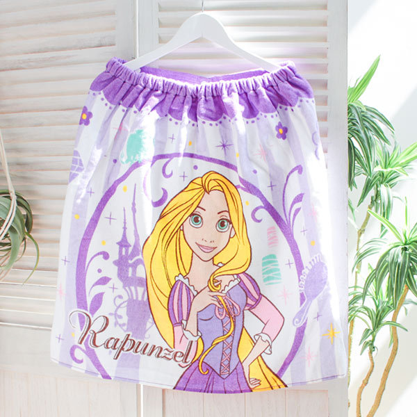 ディズニープリンセス 巻きタオル 着丈60cm フェスタ