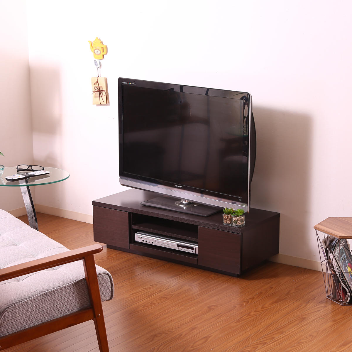 不二貿易（Fuji Boeki） テレビ台 幅100cm 40型対応 ローボード 北欧風