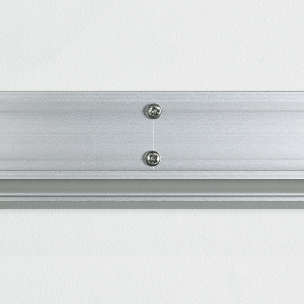 ラック 幅180cm 長押風 フック付き 壁掛け 壁面収納 レール （ フック