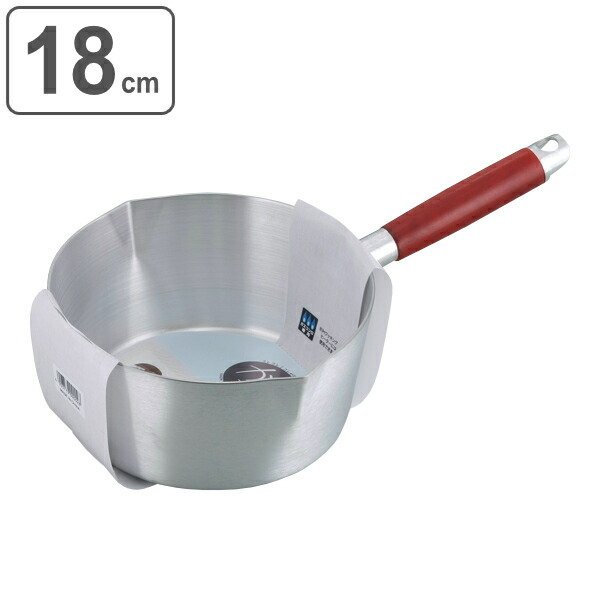 有次　雪平鍋　両口　アルミ製 有次〉の雪平鍋。渡辺康啓さんの愛用する台所道具② | 5 人の料理家が