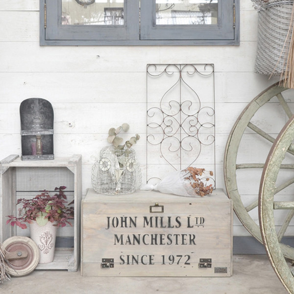 ガーデンフェンス アイアンゲート S ガーデニング用品 アンティーク