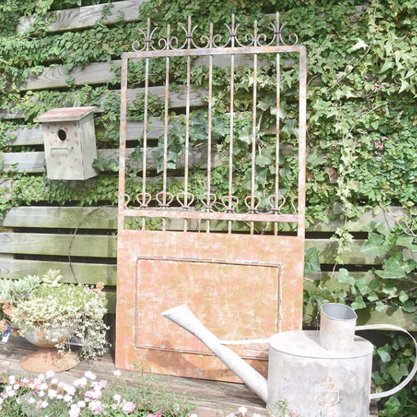 ガーデンフェンス シャビーアイアンゲート ガーデニング用品