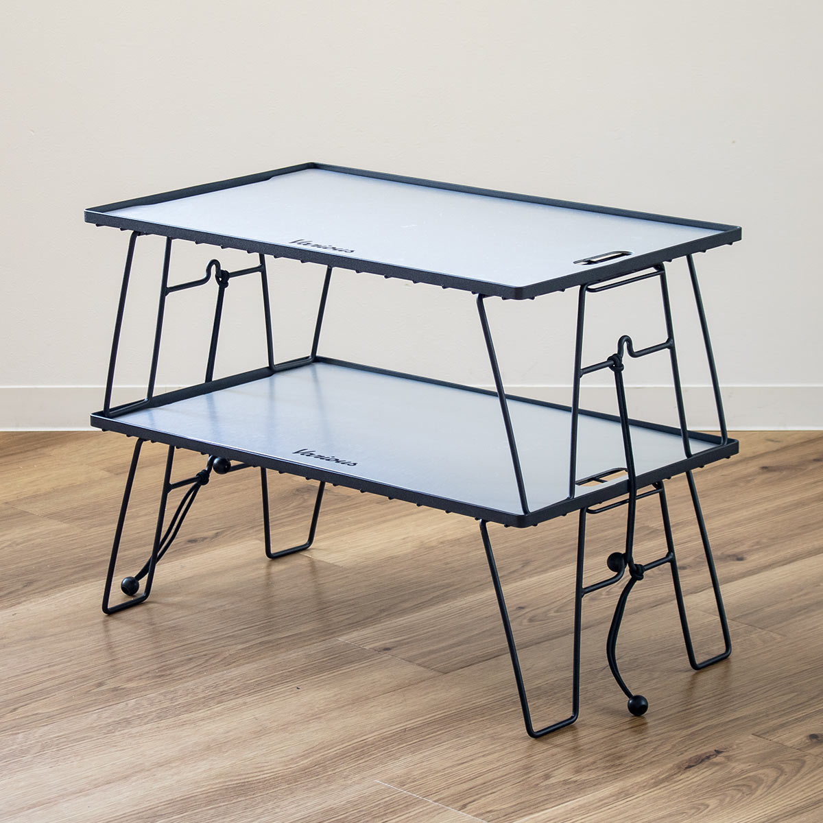 SANKA アウトドアラック ローテーブル シェルフ 2way 軽量 ベリアス