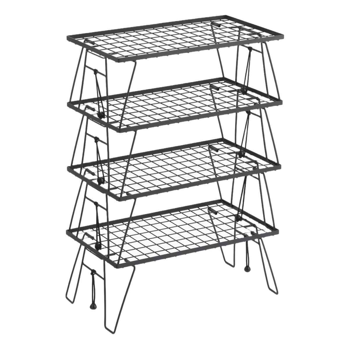 SANKA アウトドアラック ローテーブル シェルフ 2way 軽量 ベリアス