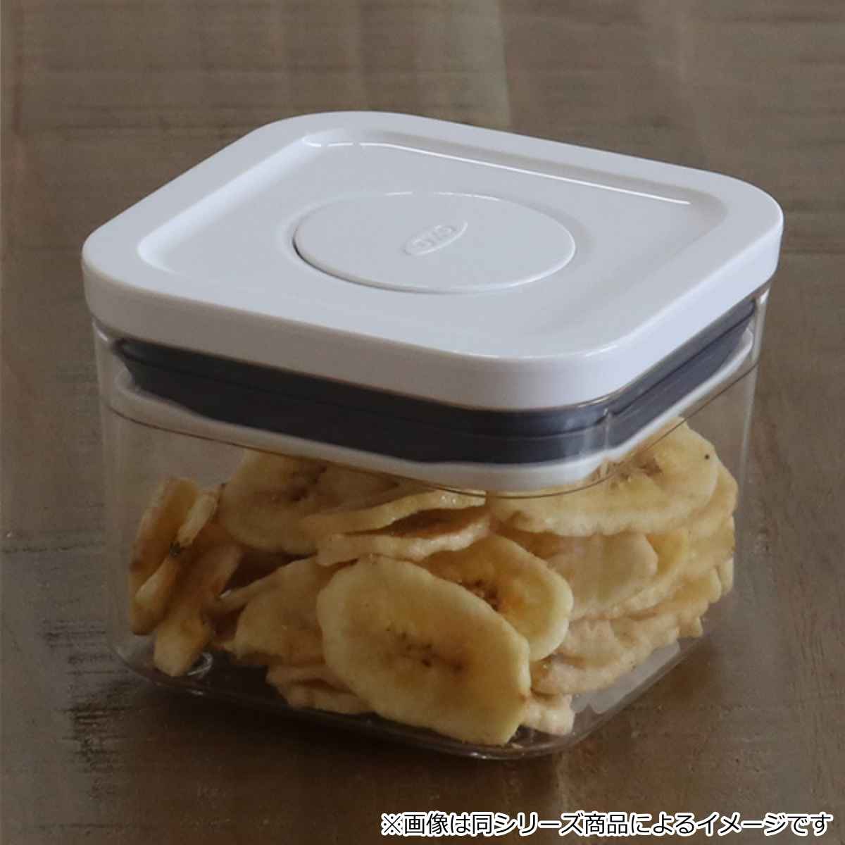 OXO（オクソー） ステンレスポップコンテナ スモールスクエア ミニ 0.4