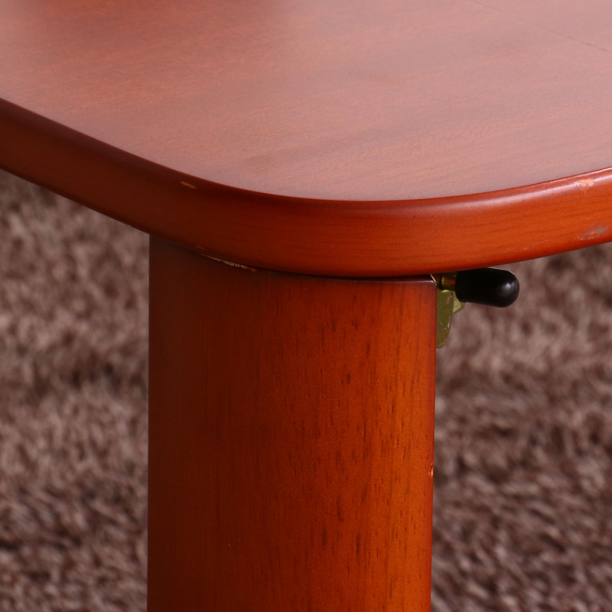 不二貿易（Fuji Boeki） 折れ脚テーブル 幅75cm 木製 ローテーブル