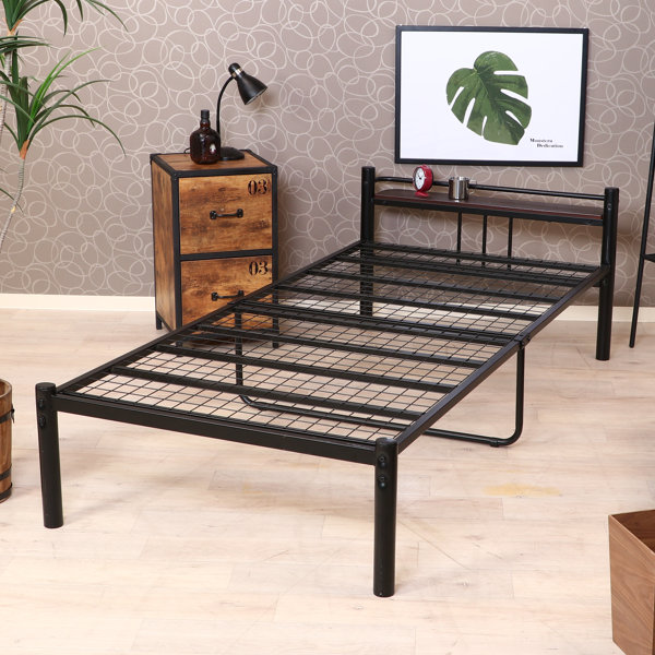 不二貿易（Fuji Boeki） ベッド シングル パイプベッド 宮棚 ラック