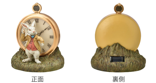 Disney（ディズニー） ガーデンオーナメント ラビットの時計 ソーラー