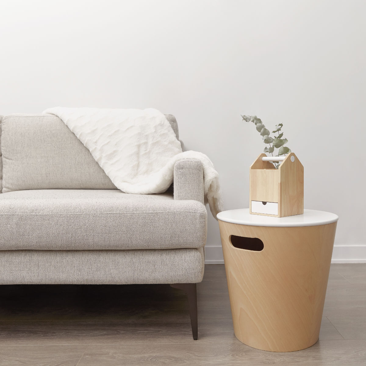 アントレックス umbra 収納スツール ウッドロウ ストレージスツール