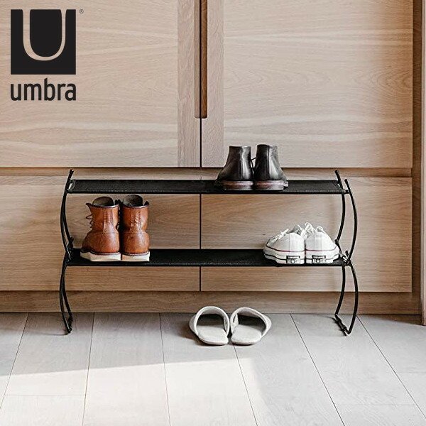 Umbra（アンブラ） シューズラック 2段 イメルダ シューラックス
