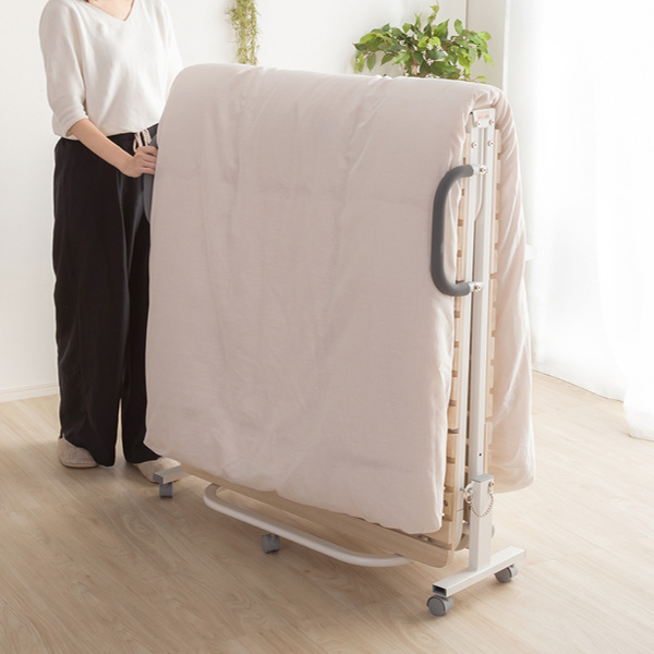 ホームテイスト（HOME taste） 折りたたみベッド シングル 桐 すのこ