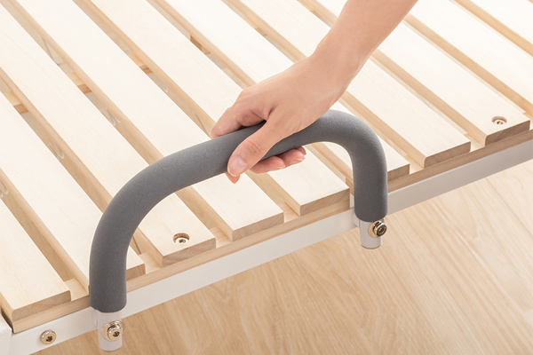 ホームテイスト（HOME taste） 折りたたみベッド シングル 桐 すのこ