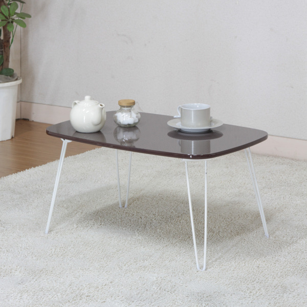 不二貿易（Fuji Boeki） センターテーブル 幅60cm 折りたたみ テーブル